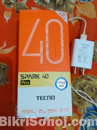 Tecno Spark 40 Pro